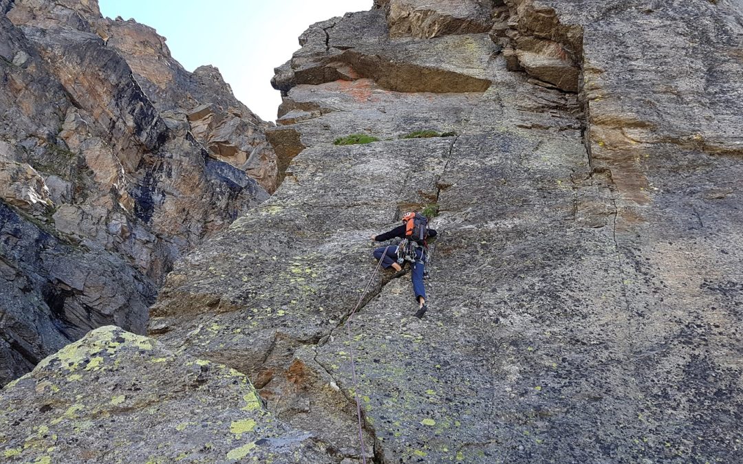 Lo Spigolo del Gran Bernardè, una prua sui Laghi d’Unghiasse