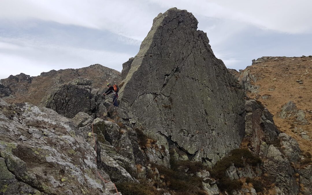 Monte Plù (quota fine cresta 1990m) – Cresta Botto