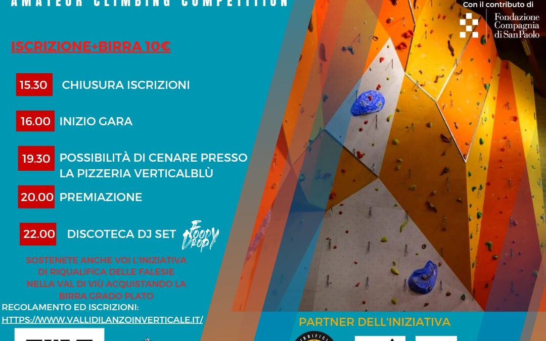 Su e Viù – AMATEUR CLIMBING COMPETITION